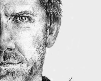 HUGH LAURIE AS HOUSE MD